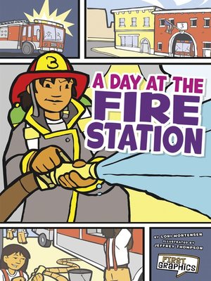 cover image of A Day at the Fire Station